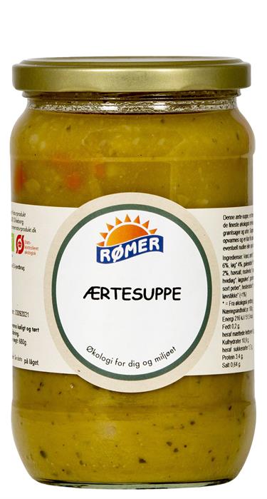 Ærtesuppe, Økologisk